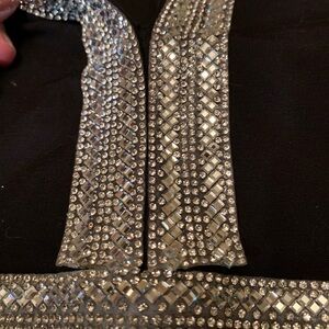 Absolutely stunning size  M , sexy black BeBe dress with sparkly application ❤️